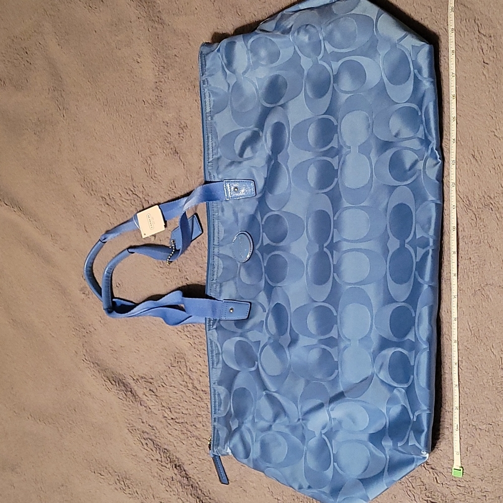 Coach Foldable Nylon Travel Tote